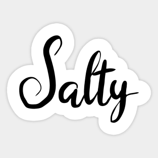 Salty Sticker